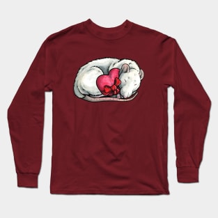 White rat Long Sleeve T-Shirt